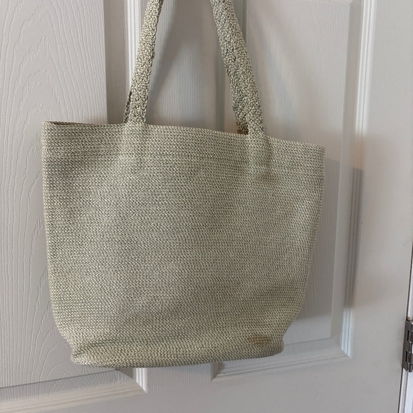 Talbots woven paper tote - Picture 1 of 4